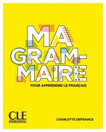 Ma Grammaire A1-B2 Livre