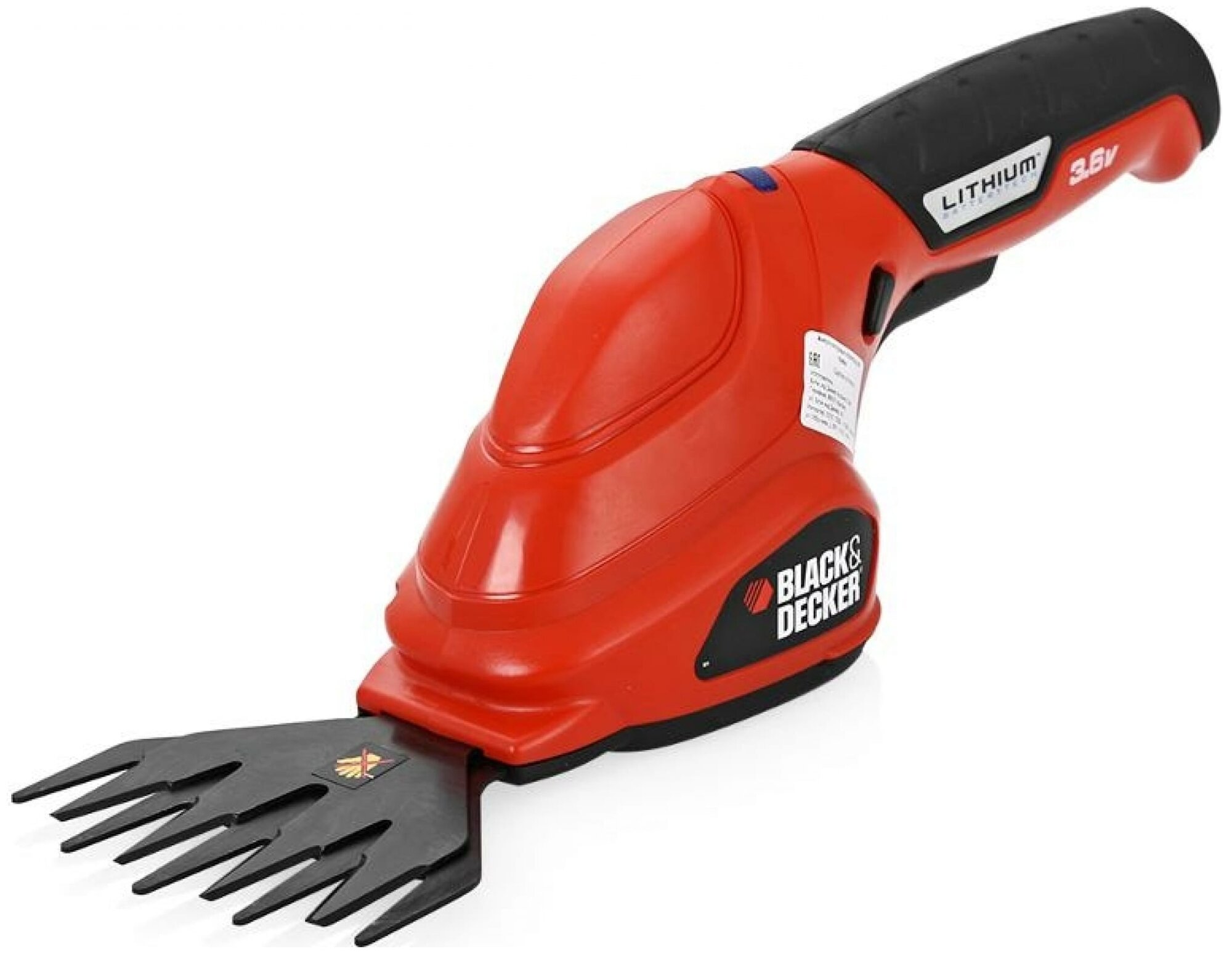 Ножницы аккумуляторные BLACK+DECKER GSL200 1.1 А·ч 3.6 В