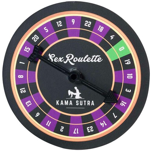 Настольная игра-рулетка Sex Roulette Kamasutra, разноцветный