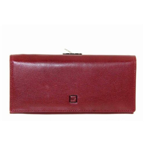 фото Кошелек кожаный женский бордовый nina farmina k 9287-5