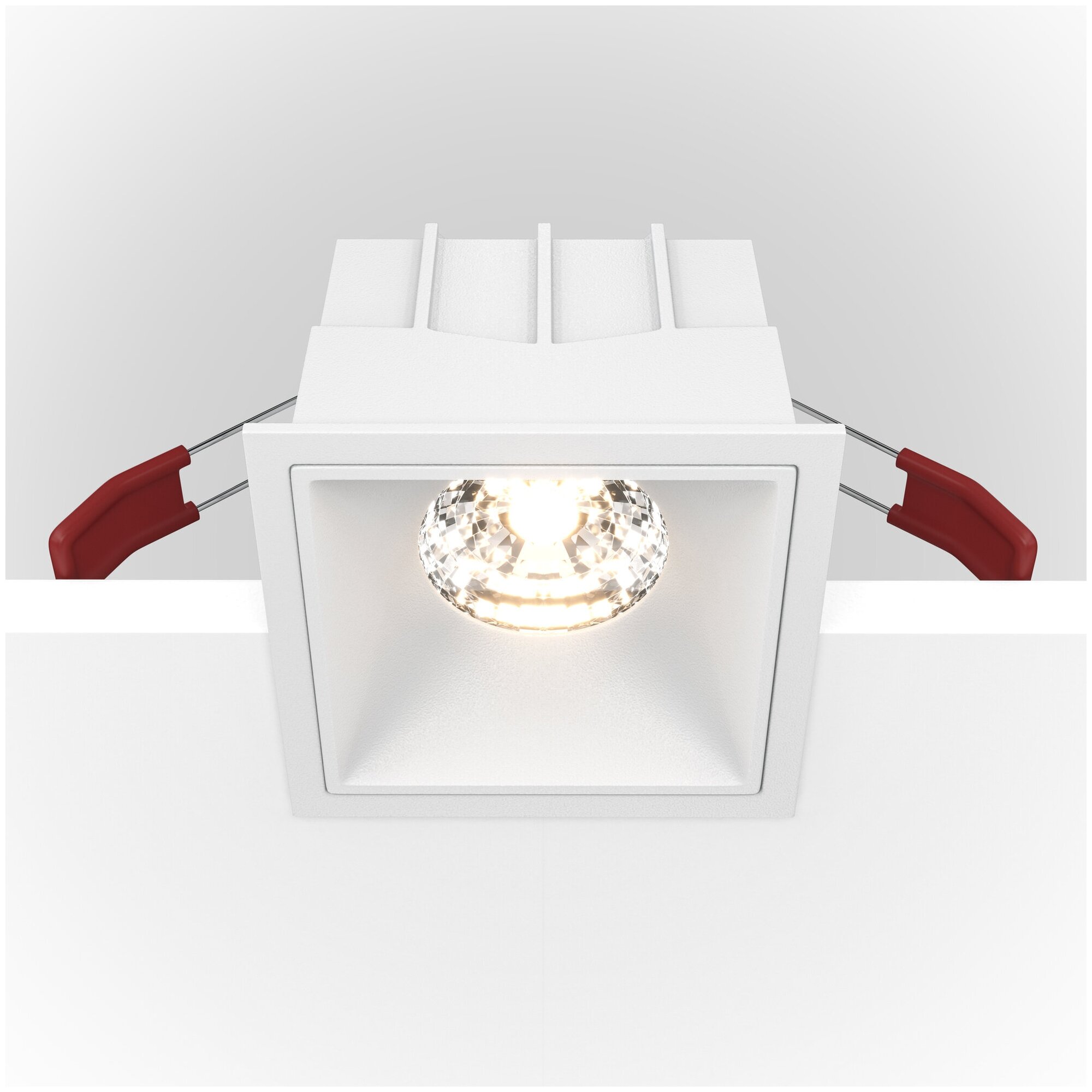 Встраиваемый светильник Maytoni Technical Alfa LED DL043-01-15W3K-SQ-W - фотография № 4