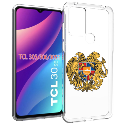 чехол mypads герб татарстан казань для tcl 30se tcl 305 tcl 306 tcl 30e задняя панель накладка бампер Чехол MyPads герб-армении для TCL 30SE / TCL 305 / TCL 306 / TCL 30E задняя-панель-накладка-бампер