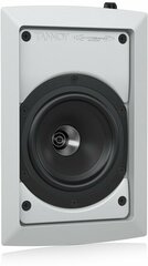 Tannoy IW 4DC-WH пассивная 2-полосная АС. Встраивается в стену. Номинальная/программная/пиковая мощность 60/120/240Вт 8Ом НЧ-дин