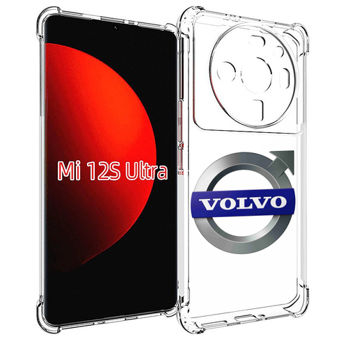 Чехол MyPads volvo мужской для Xiaomi 12S Ultra задняя-панель-накладка-бампер