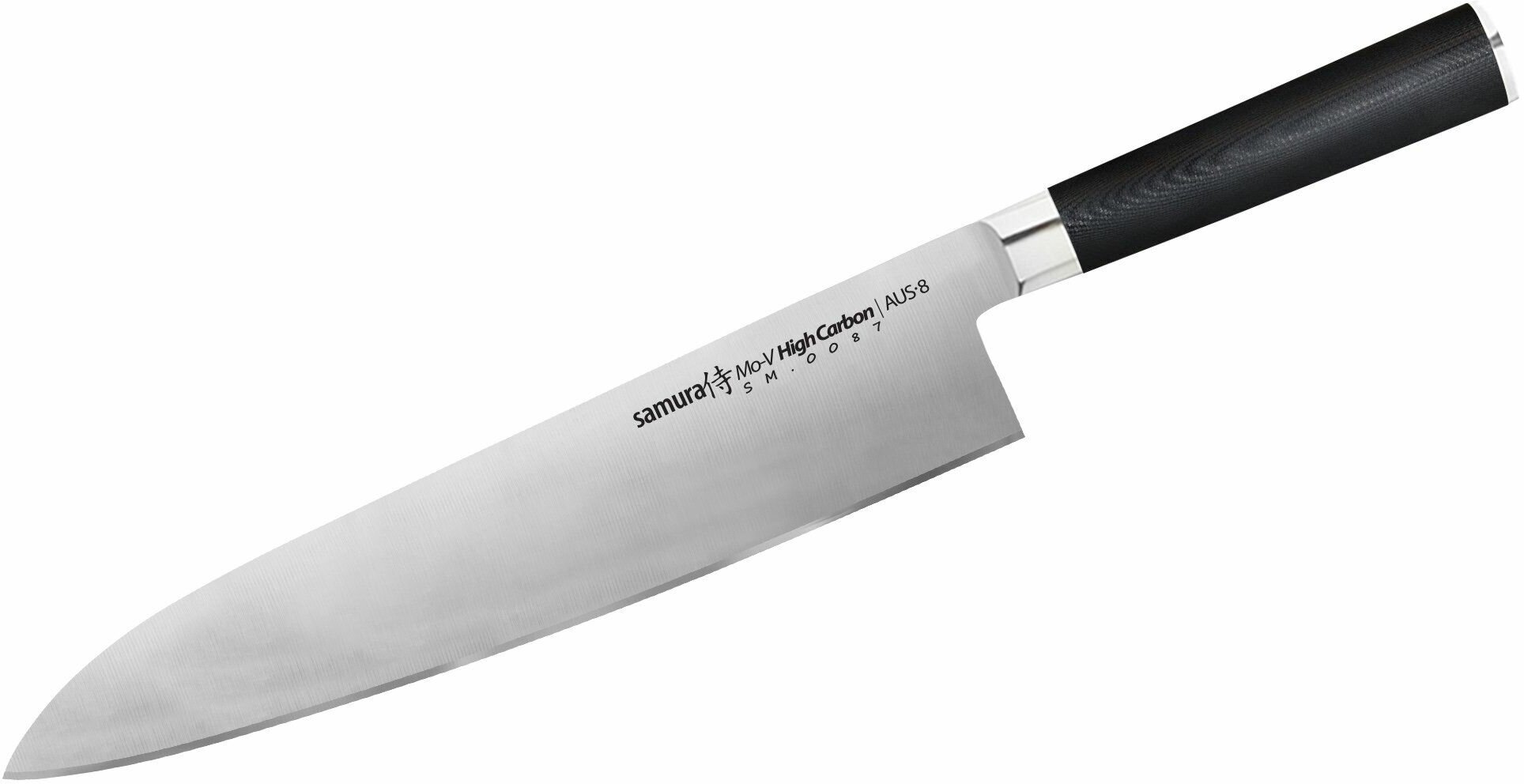 Нож кухонный Samura Mo-V, гранд шеф (SM-0087)
