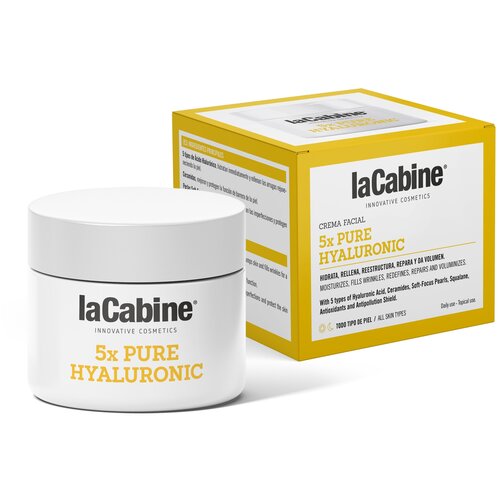 Крем для интенсивного увлажнения с гиалуроновой кислотой, laCabine, 5 х Pure hyaluronic, 50 мл