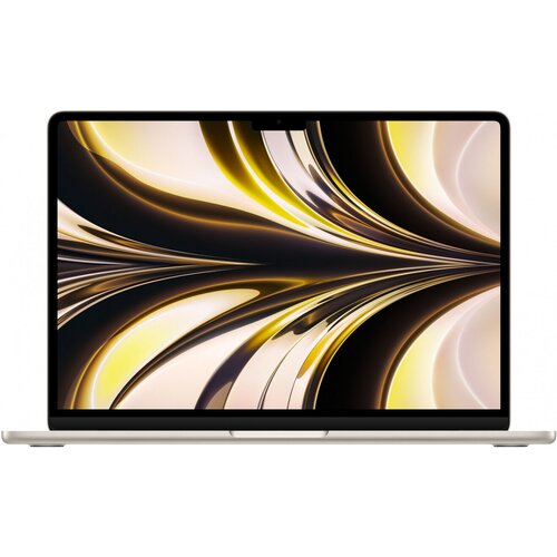 Ноутбук Apple MacBook Air 13.6 (M2 8C CPU/10C GPU, 8 Gb, 512 Gb SSD) Starlight (MLY23) apple macbook air 15 m3 8c cpu 10c gpu 2024 8gb 256gb ssd mrym3 серый космос