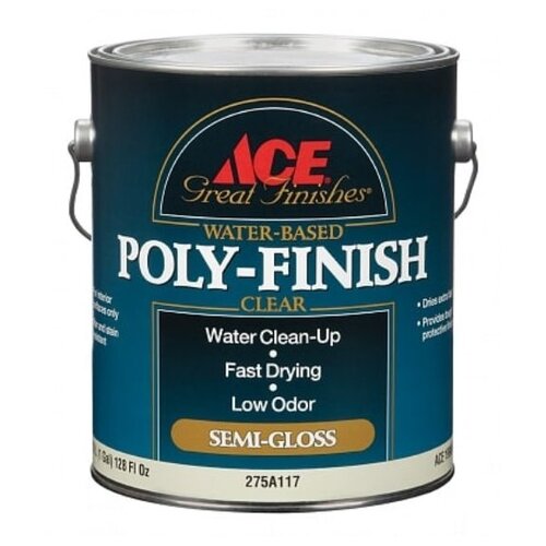 Лак Ace Poly-Finish Great Finishes Water-Based 