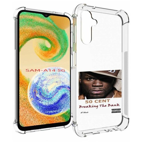 чехол mypads 50 cent candlewick 2 для samsung galaxy a14 5g задняя панель накладка бампер Чехол MyPads 50 Cent - Breaking The Bank для Samsung Galaxy A14 4G/ 5G задняя-панель-накладка-бампер