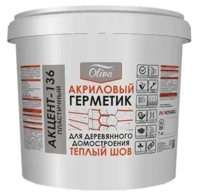 фото Герметик Олива Акцент-136