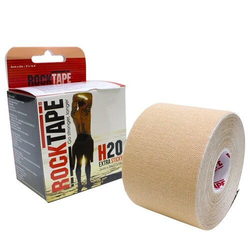 фото Кинезиотейп rocktape h2o, 5см х 5м, bodily