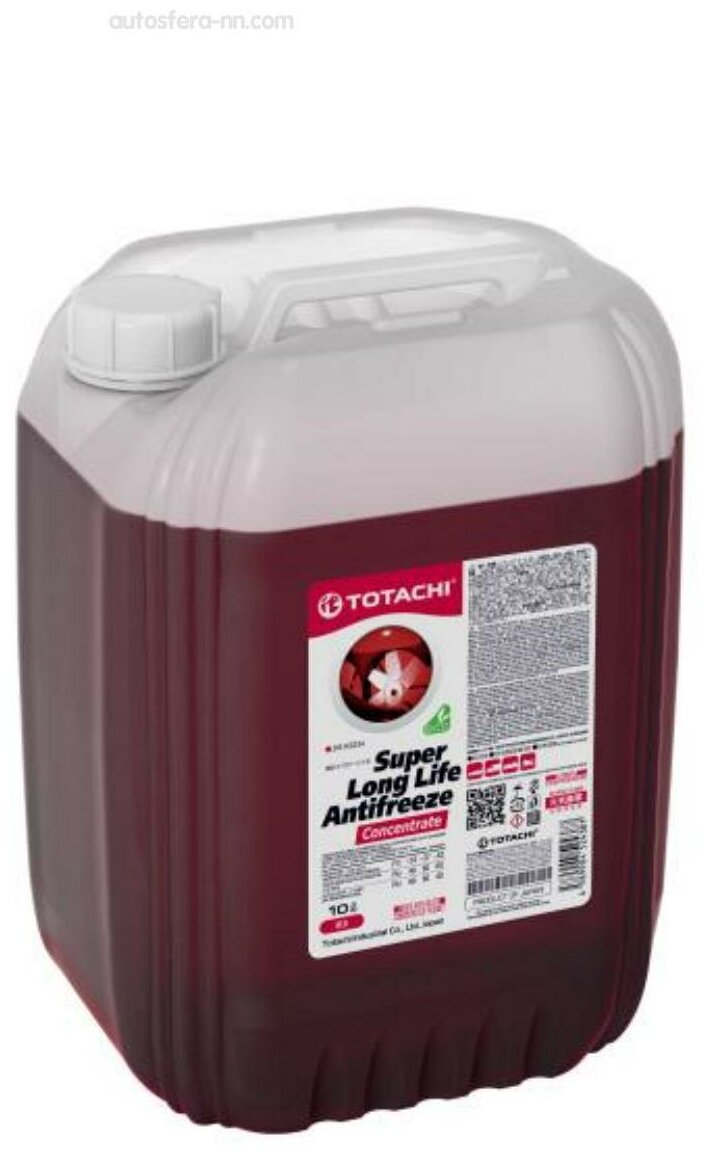 TOTACHI 43310 Концентрат охлаждающей жидкости TOTACHI SUPER LONG LIFE ANTIFREEZE Red 10л