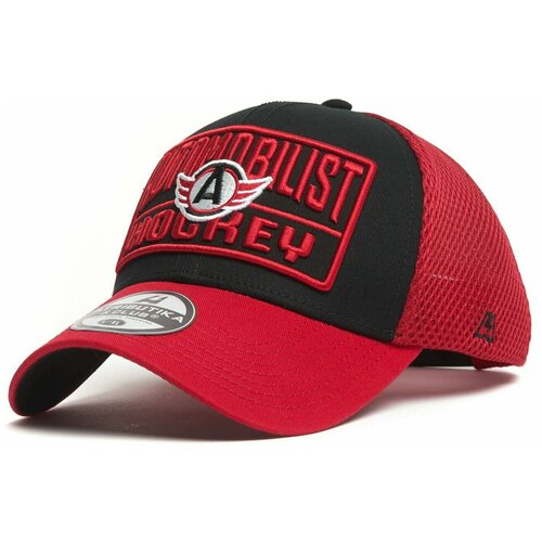 фото Бейсболка atributika & club, размер 55-58, красный