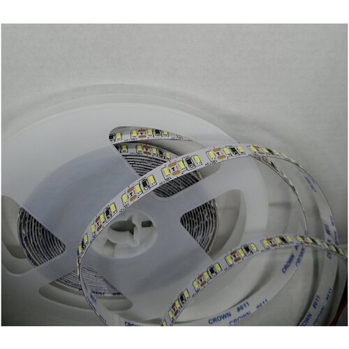 Лента светодиодная SMD3014, 168 LED, 1м, IP33, 12V, LUX / белый 6000K