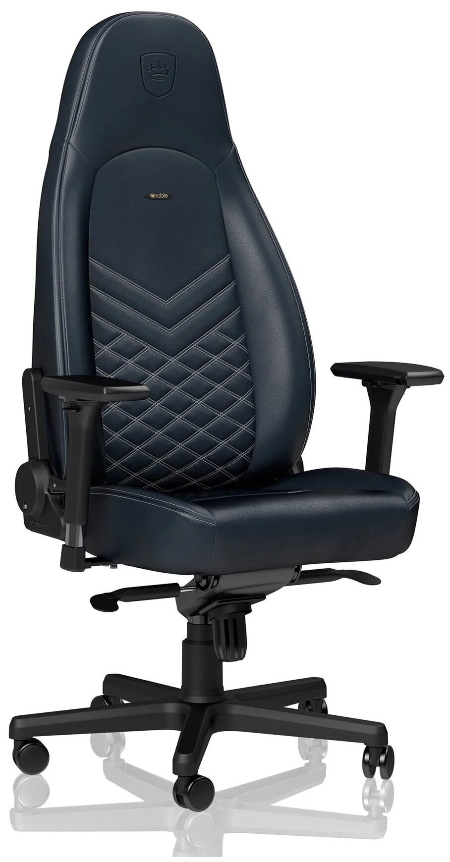 Компьютерное кресло noblechairs Real Leather Midnight Blue