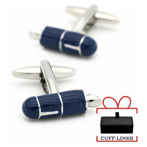 фото Запонки , синий cuff-links