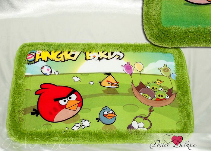 фото Tango Коврик для ванной Angry Birds (40х60 см)