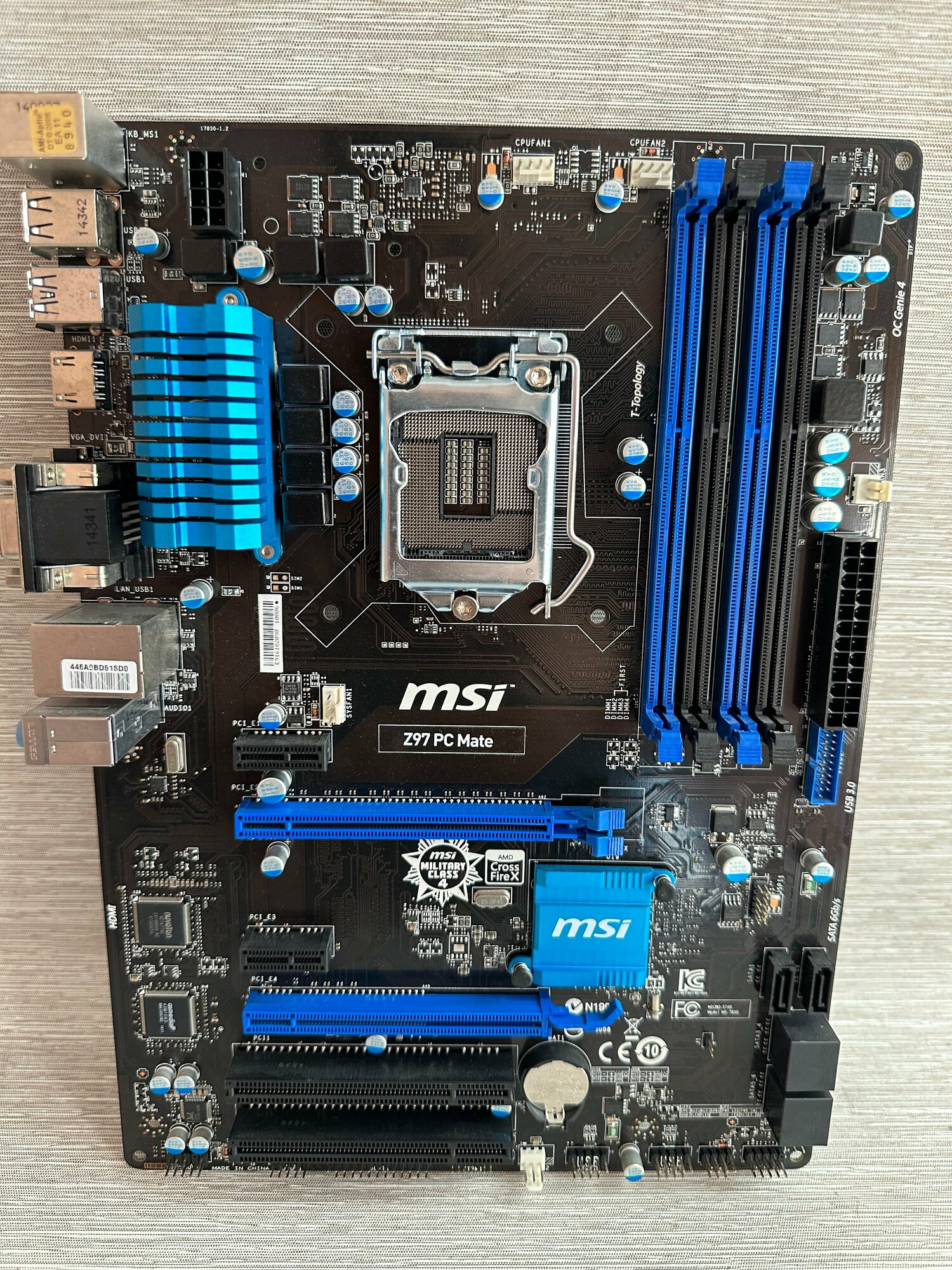 Материнская плата MSI Z97 PC Mate