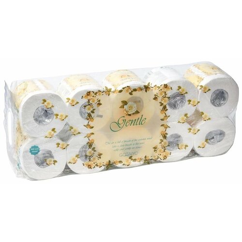 Туалетная бумага Gotaiyo с ароматом Европы трехслойная 10 рул.