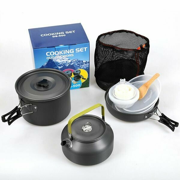 Набор туристической посуды Cooking set DS-512