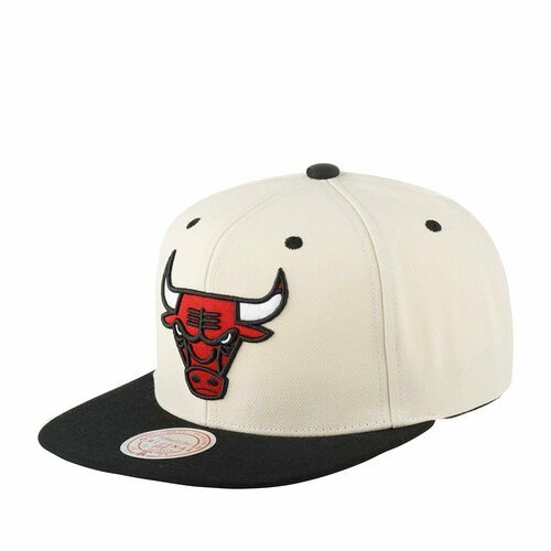 фото Бейсболка mitchell & ness, размер onesize, белый