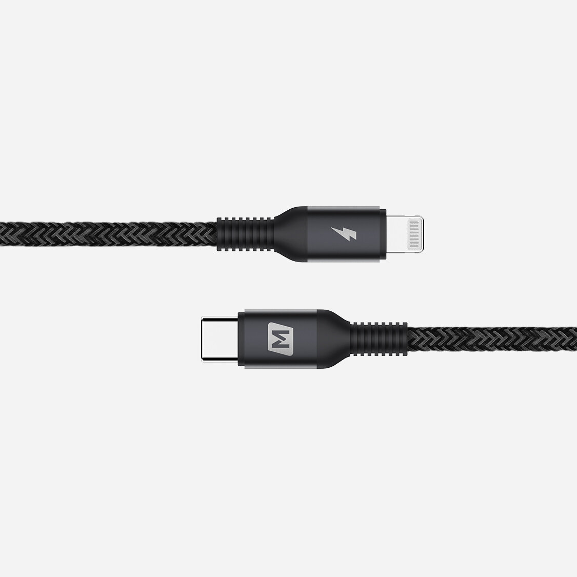 Кабель Momax ELITE LINK USB-C to Lightning Cable (2.0M), черный(DL32D)