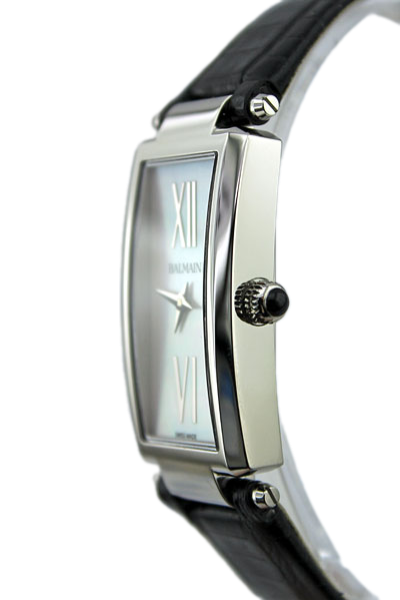 фото Швейцарские кварцевые наручные женские часы Balmain B18113282 на кожаном ремешке, с водозащитой 5 бар и международной гарантией от производителя