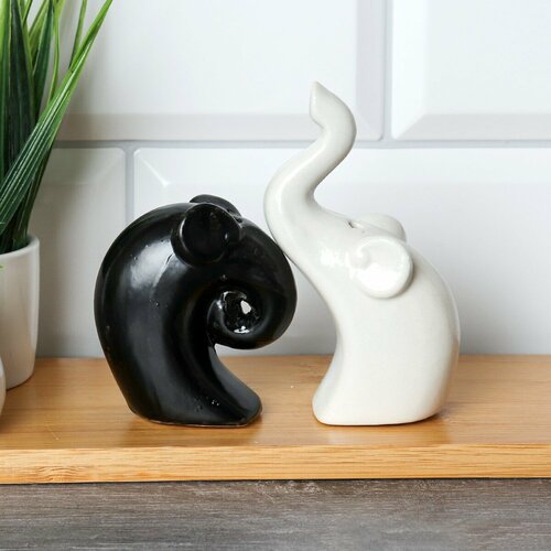 Набор для специй Слоны Инь-Янь солонка и перечница 444₽