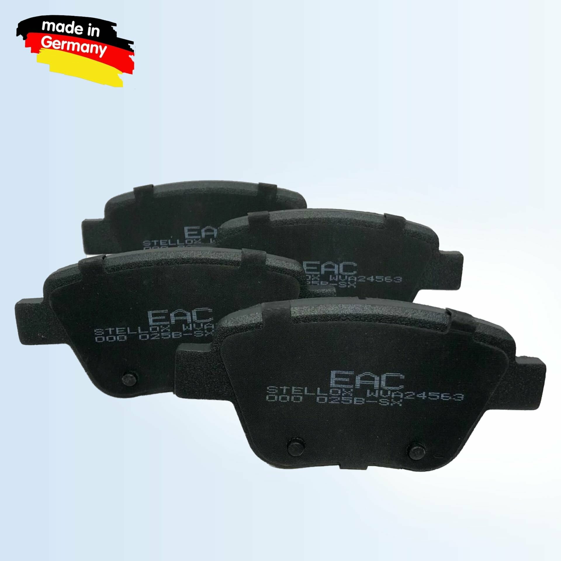 Колодки задние VW CADDY 3 10-15 г. в.