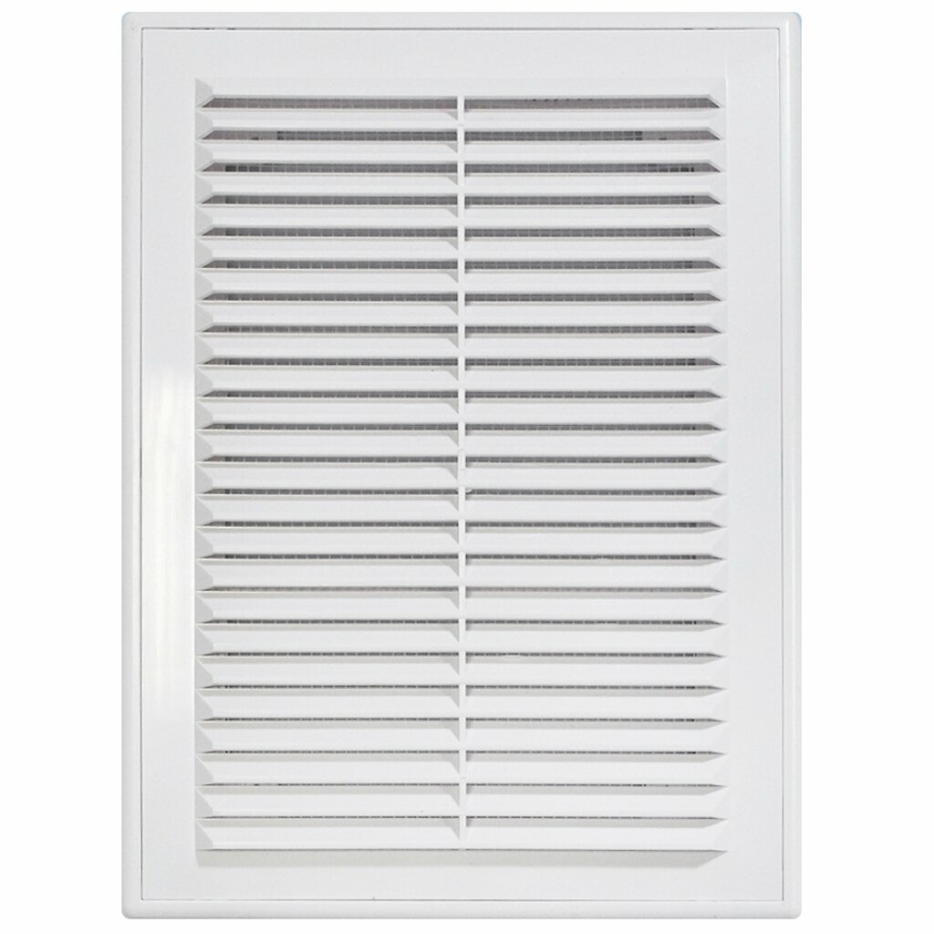 Решетка вентиляционная пластик разъемная 250х250 мм с сеткой Viento 2525ВР