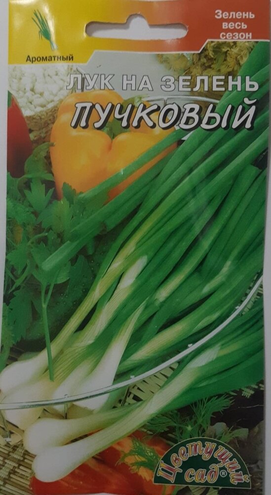 Семена Лук на зелень Пучковый 03г Ранние (Цветущий Сад)