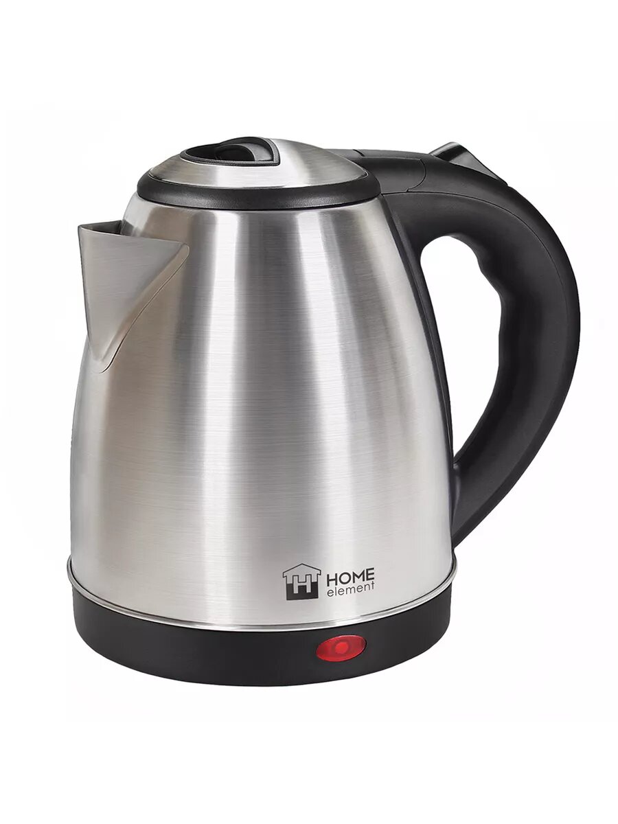 Электрический чайник HOME ELEMENT HE-KT177 черный жемчуг металлический 1,7 л