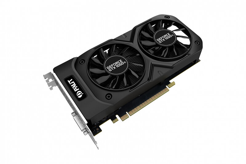 Видеокарта Palit GeForce GTX 1050 Ti Dual OC 1366Mhz PCI-E 3.0 4096Mb 7000Mhz 128 bit DVI HDMI NE5105TS18G1-1071D