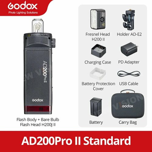 Godox AD200ProII беспроводная вспышка AD200ProII 37590₽