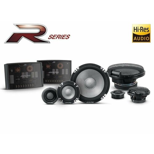 Автомобильная компонентная трехполосная акустическая система Alpine R2-S653 49000₽