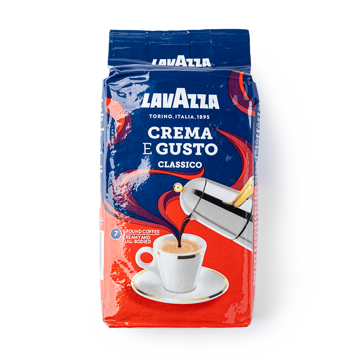 Кофе молотый Lavazza Crema Gusto, 100% натуральный, Италия, 250 г