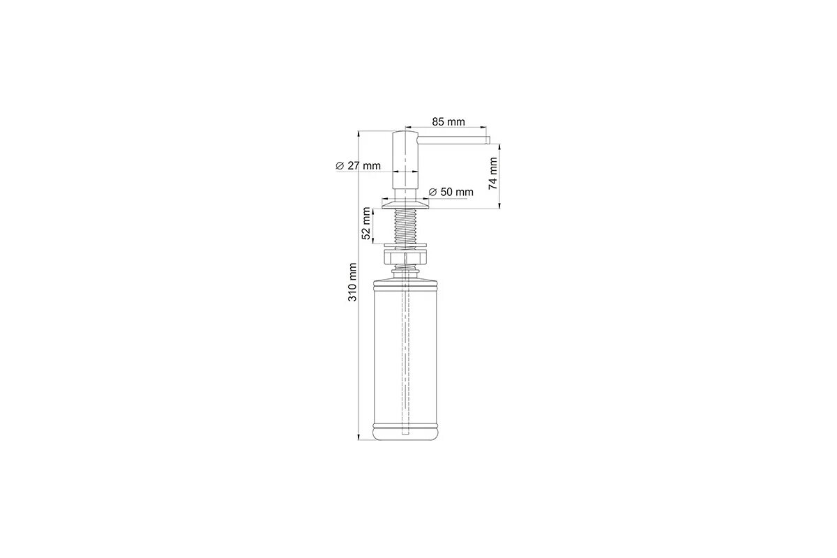 Дозатор Wasserkraft K-1699 - фото №11