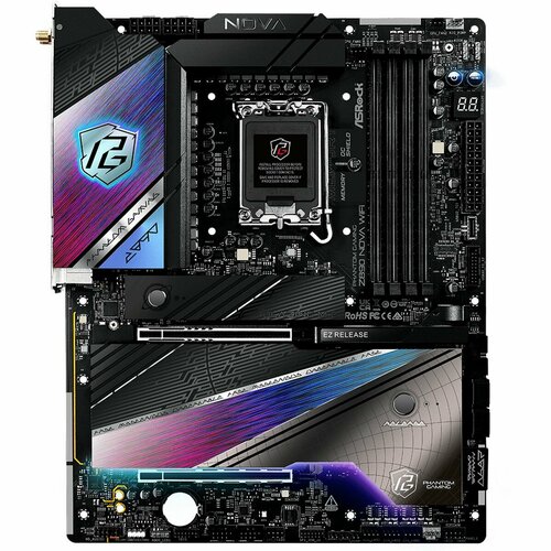 Материнская плата ASRock Z890 NOVA WIFI LGA1851 Intel Z890 ATX RTL Z890 NOVA WIFI 40410₽