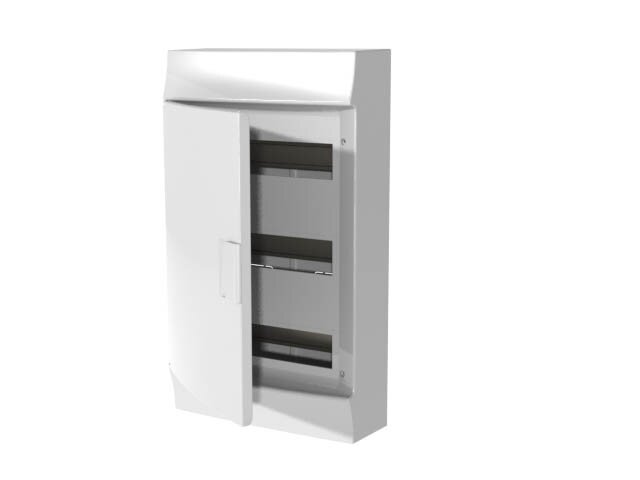 Шкаф настенный ABB Mistral41 36М (3x12) непрозрачная дверь с винтовым клеммным блоком 41P12X31B 1SPE007717F9974