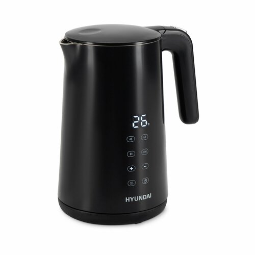 Чайник электрический Hyundai HYK-S4017 2200Вт черный 4967₽