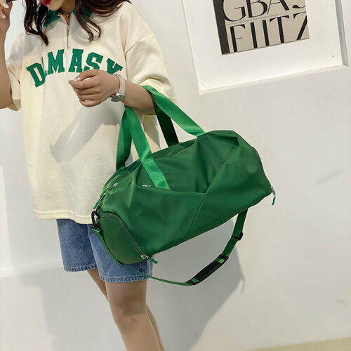 Сумка спортивная Loui Vearner 17 л 45х30х20 см ручная кладь зелeный 1503₽