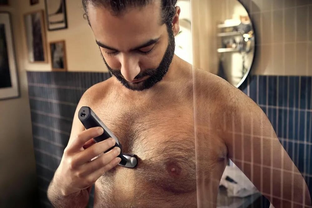 Philips Электробритва Series 5000 BG5021/16, серый, черно-серый — фото 1