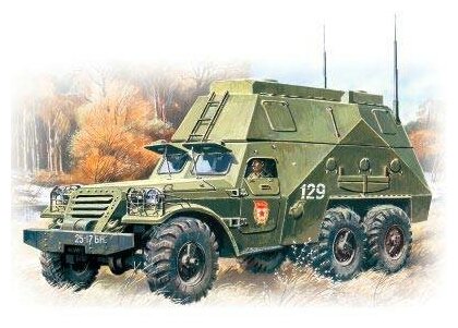 ICM БТР-152С Подвижный командный пункт, 1/72 Модель для сборки