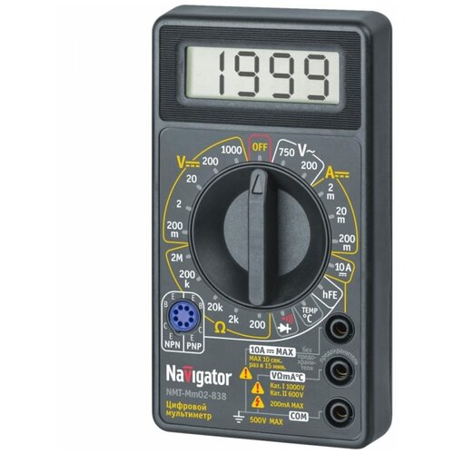 Navigator Мультиметр Navigator 82 432 NMT-Mm02-838 (838)