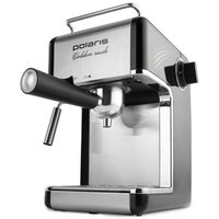 Кофеварка POLARIS PCM 4006A рожкового типа, серебристый