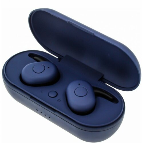 Наушники беспроводные TWS DT-1 с боксом для зарядки Bluetooth синий 119000₽