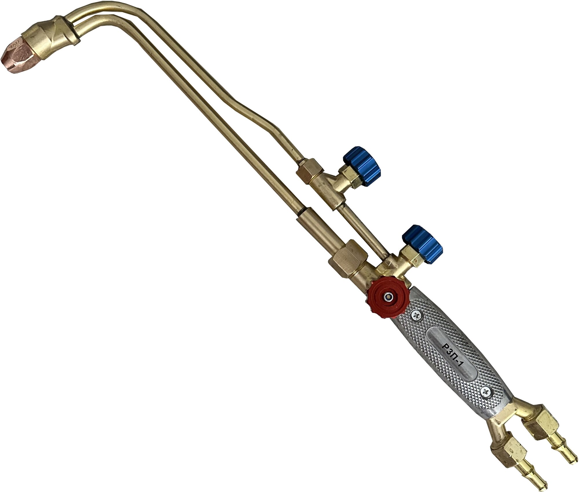 Газовый резак инжекторный пропановый вентильный Р3П-02М. Насадки в комплекте