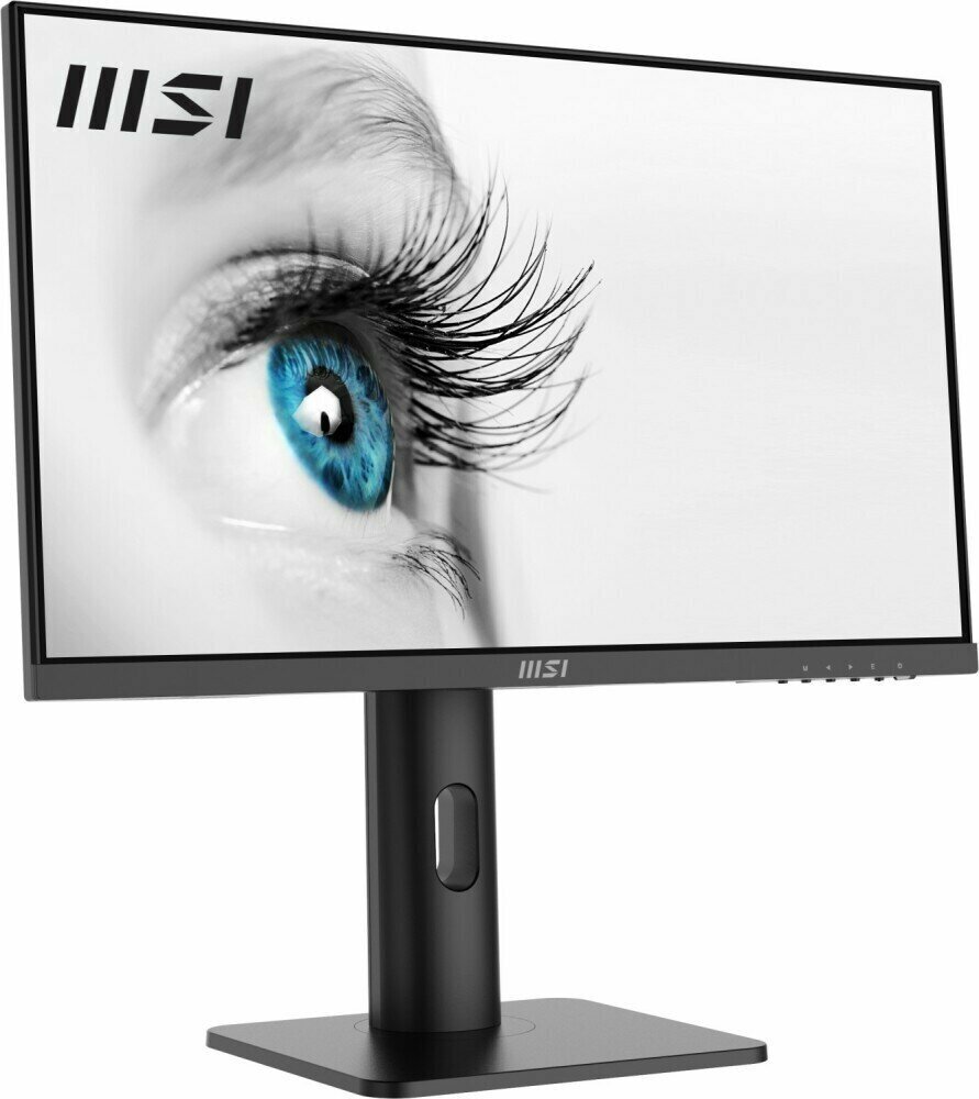 MSI PRO MP243P 23.8" 16:9 FHD(1920x1080 ) IPS Flat5ms(GTG)1000:1100M:1250nit178/178 HDMI 1.4 DP 1.2 Tilt Swivel Height Pivot VESA75Hz Black1y w