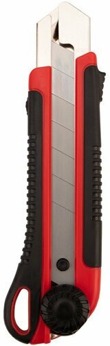 Нож с сегментированным лезвием Rexant 12-4919 25мм, корпус ABS пластик обрезиненный