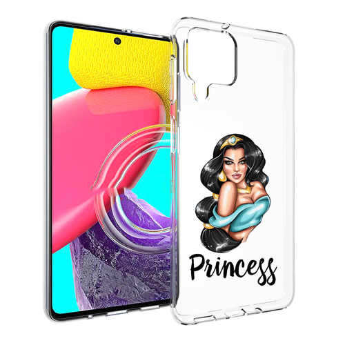Чехол MyPads Принцесса-Жасмин женский для Samsung Galaxy M53 (SM-M536) задняя-панель-накладка-бампер